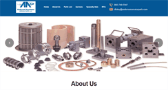 Desktop Screenshot of andersonserviceparts.com